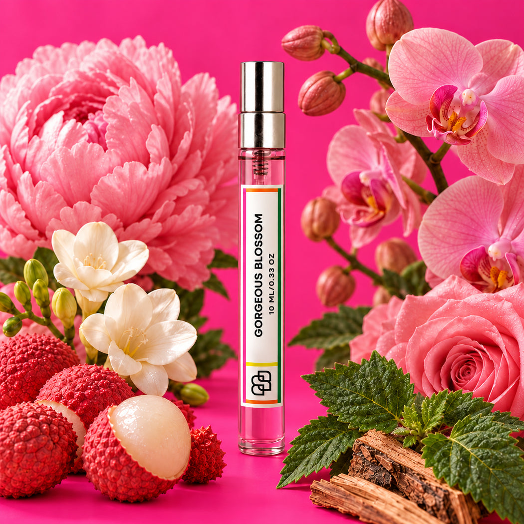 Gorgeous Blossom Handmade Perfume – 10ml Eau de Parfum Travel Spray