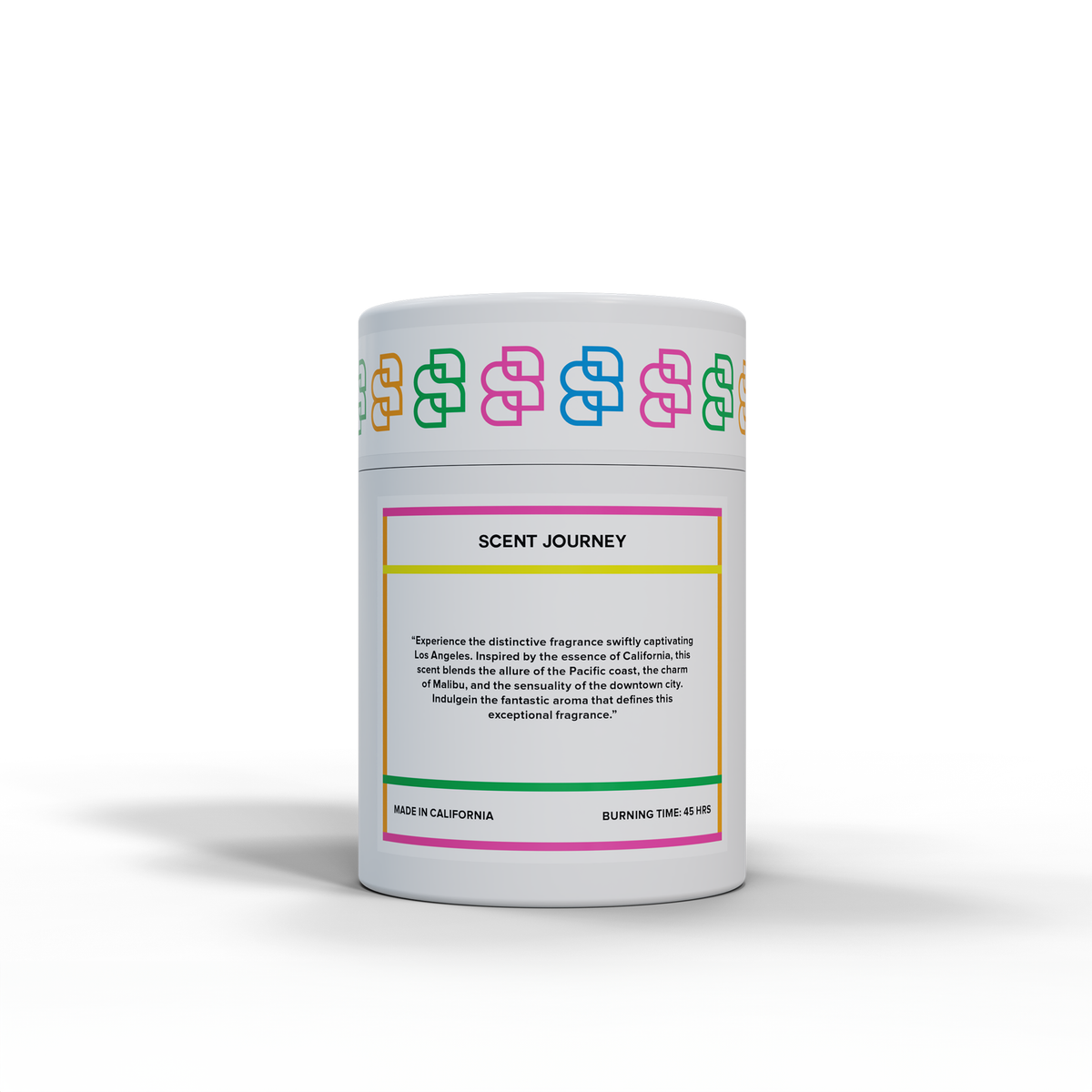California handmade coconut soy candle – detail 7