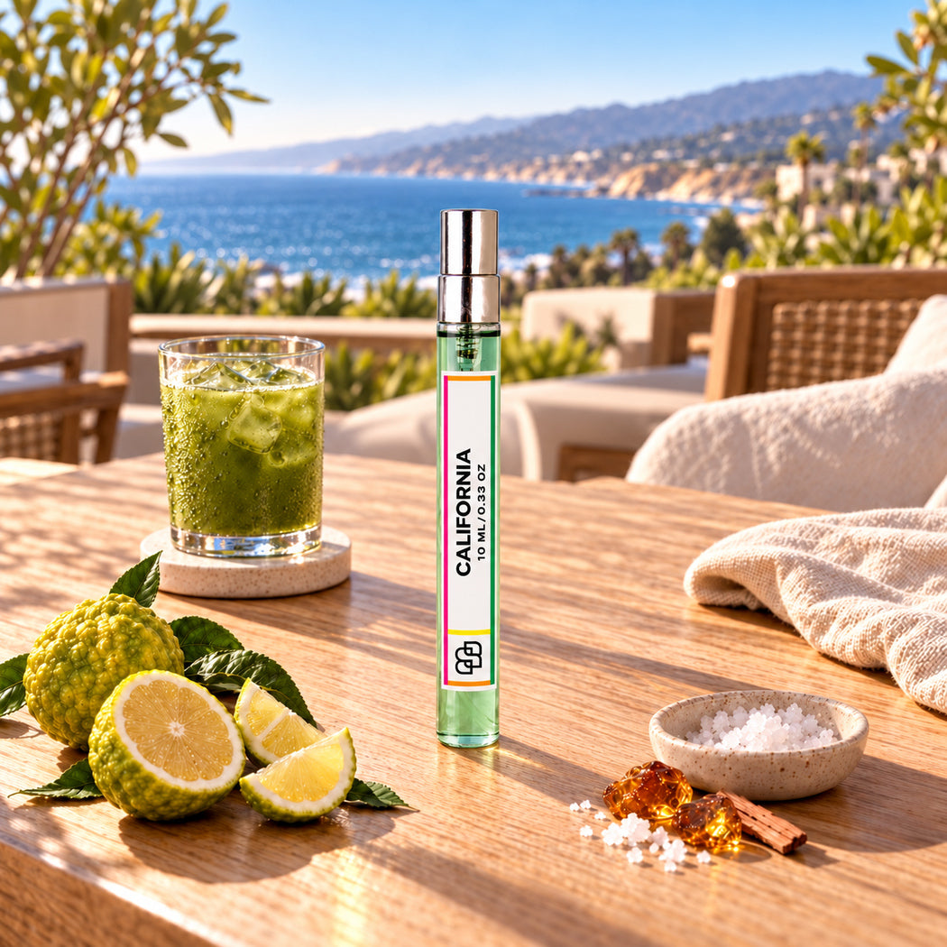 California Handmade Perfume – 10ml Eau de Parfum Travel Spray