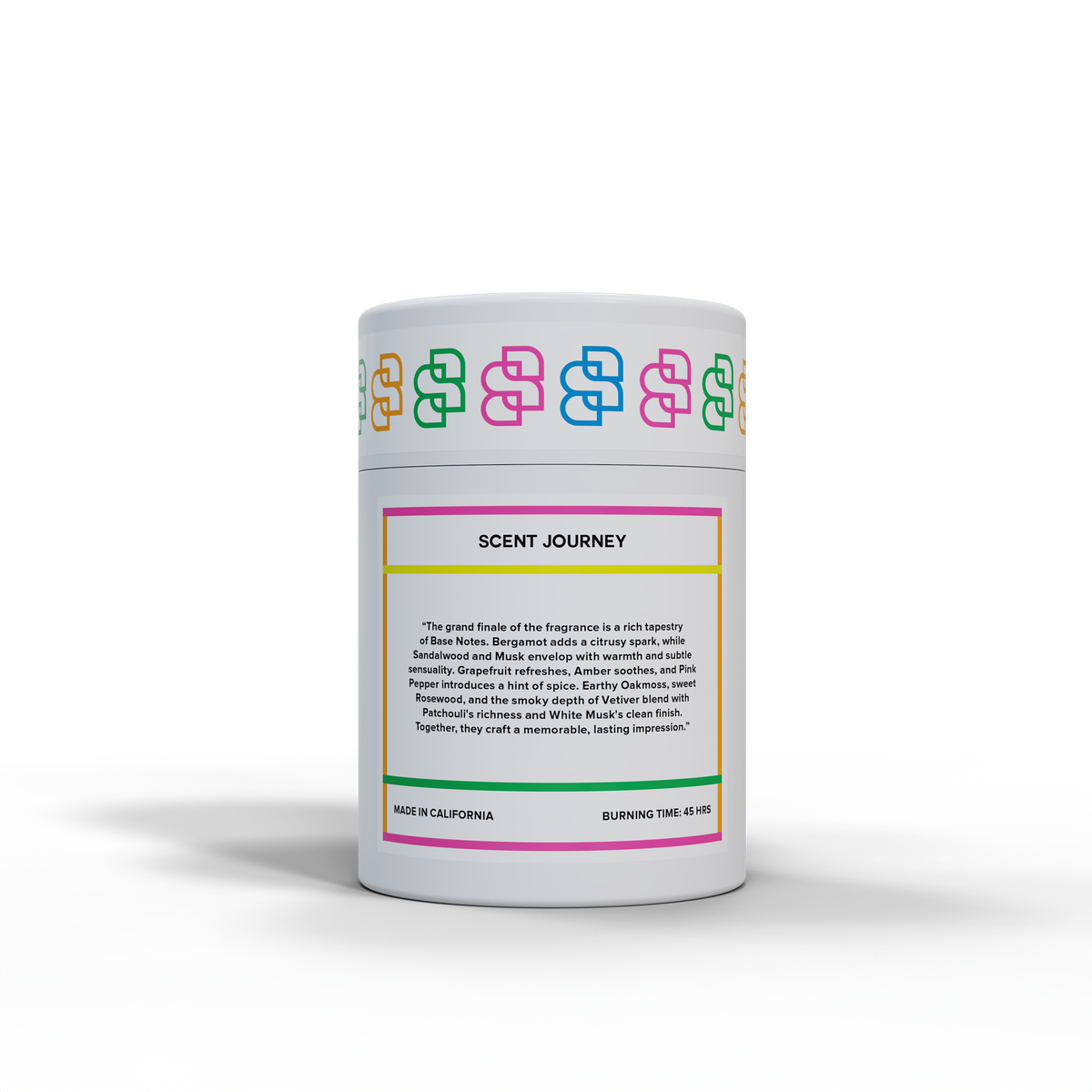 The Way handmade coconut soy candle – detail 6